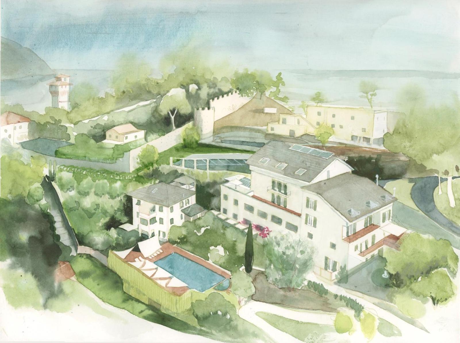 Hotel Villa Edera & La Torretta 모네글리아 외부 사진